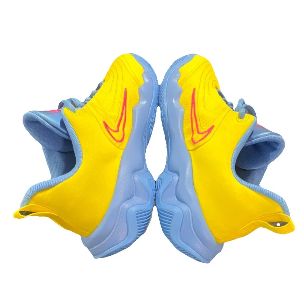 40 N20/Nike Giannis Immortality 4 FZ6734-700 Sneaker Yellow Blue Pink Kids US 7Y - Picture 6 of 11